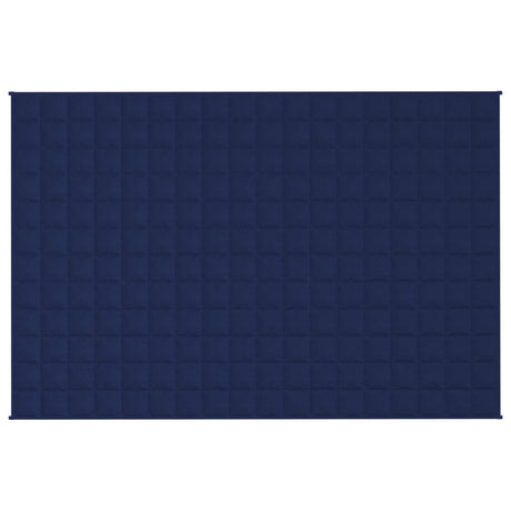 Vidaxx couverture lestée 122x183 cm 5 kg tissu bleu