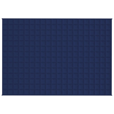 Vidaxx couverture lestée 140x200 cm 6 kg tissu bleu