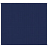 Vidaxx couverture lestée 200x230 cm 9 kg tissu bleu