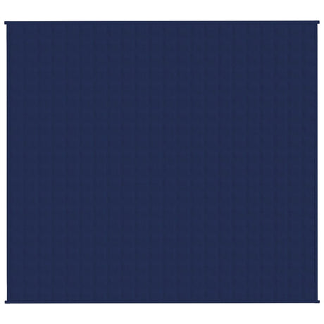 Vidaxx couverture lestée 200x230 cm 9 kg tissu bleu