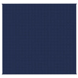 Vidaxx couverture lestée 220x230 cm 11 kg tissu bleu