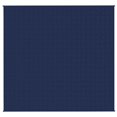 Vidaxx couverture lestée 220x230 cm 11 kg tissu bleu