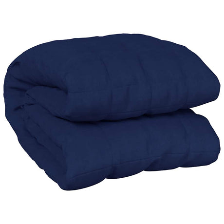 Vidaxx couverture lestée 220x240 cm 11 kg tissu bleu