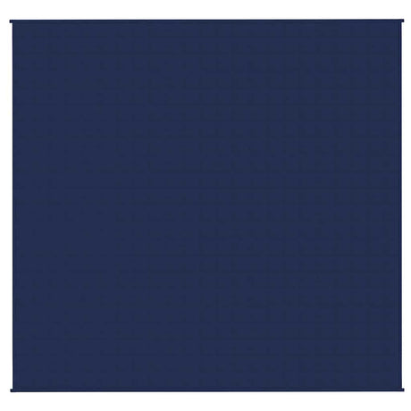 Vidaxx couverture lestée 220x240 cm 11 kg tissu bleu