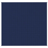 Vidaxx couverture lestée 220x240 cm 15 kg tissu bleu