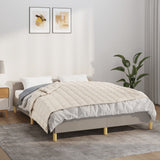 Vidaxx couverture lestée 122x183 cm 9 kg tissu crème clair
