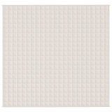 Vidaxx couverture lestée 220x240 cm 11 kg tissu crème clair