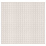 Vidaxx couverture lestée 220x230 cm 15 kg tissu crème clair