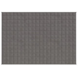 Vidaxx couverture lestée 152x203 cm 11 kg tissu gris