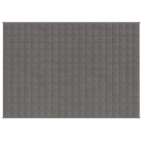Vidaxx couverture lestée 152x203 cm 11 kg tissu gris