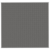 VIDAXL FAIBLAGE COUVERTURE 220X230 cm 11 kg tissu gris