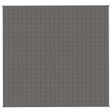 Vidaxx couverture lestée 220x240 cm 11 kg tissu gris