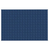 Vidaxx couverture lestée 122x183 cm 5 kg tissu bleu