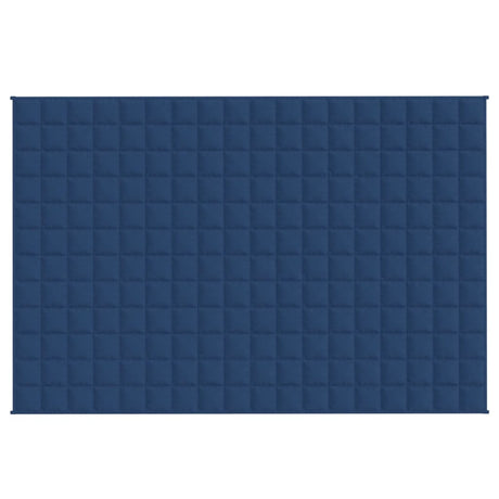 Vidaxx couverture lestée 122x183 cm 5 kg tissu bleu