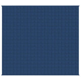 Vidaxx couverture lestée 220x240 cm 11 kg tissu bleu