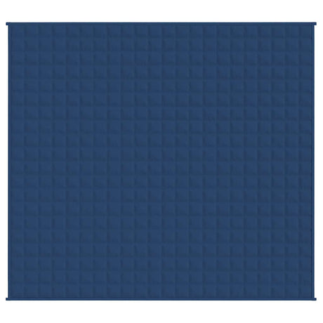 Vidaxx couverture lestée 220x240 cm 11 kg tissu bleu