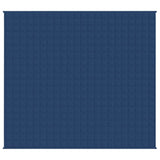 Vidaxx couverture lestée 220x240 cm 15 kg tissu bleu