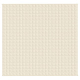 Vidaxx couverture lestée 220x230 cm 15 kg tissu crème clair