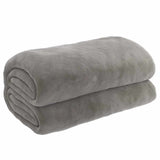 VidaXL Couverture lestée avec housse 140x200 cm 10 kg tissu gris