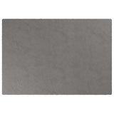 VidaXL Couverture lestée avec housse 140x200 cm 10 kg tissu gris