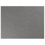 Vidaxx couverture lestée avec housse 152x203 cm 7 kg tissu gris