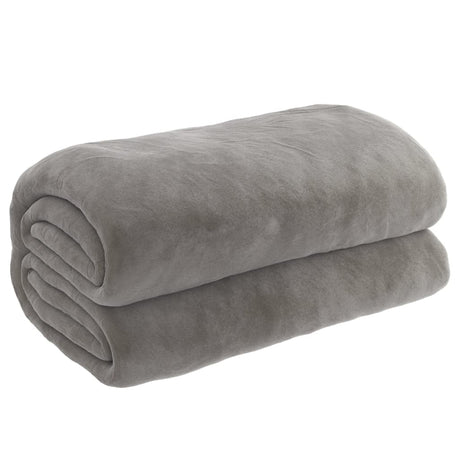 Vidaxx couverture lestée avec housse 200x230 cm 13 kg tissu gris