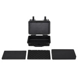 Vidaxl FlightCase portable 30x22x10 cm pp noir