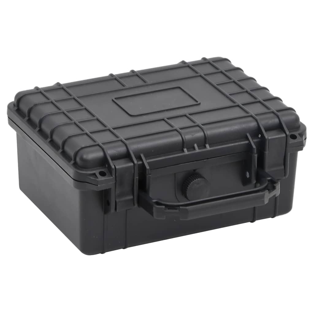 Vidaxl Flightcase prenosni 24x19x11 cm pp črna