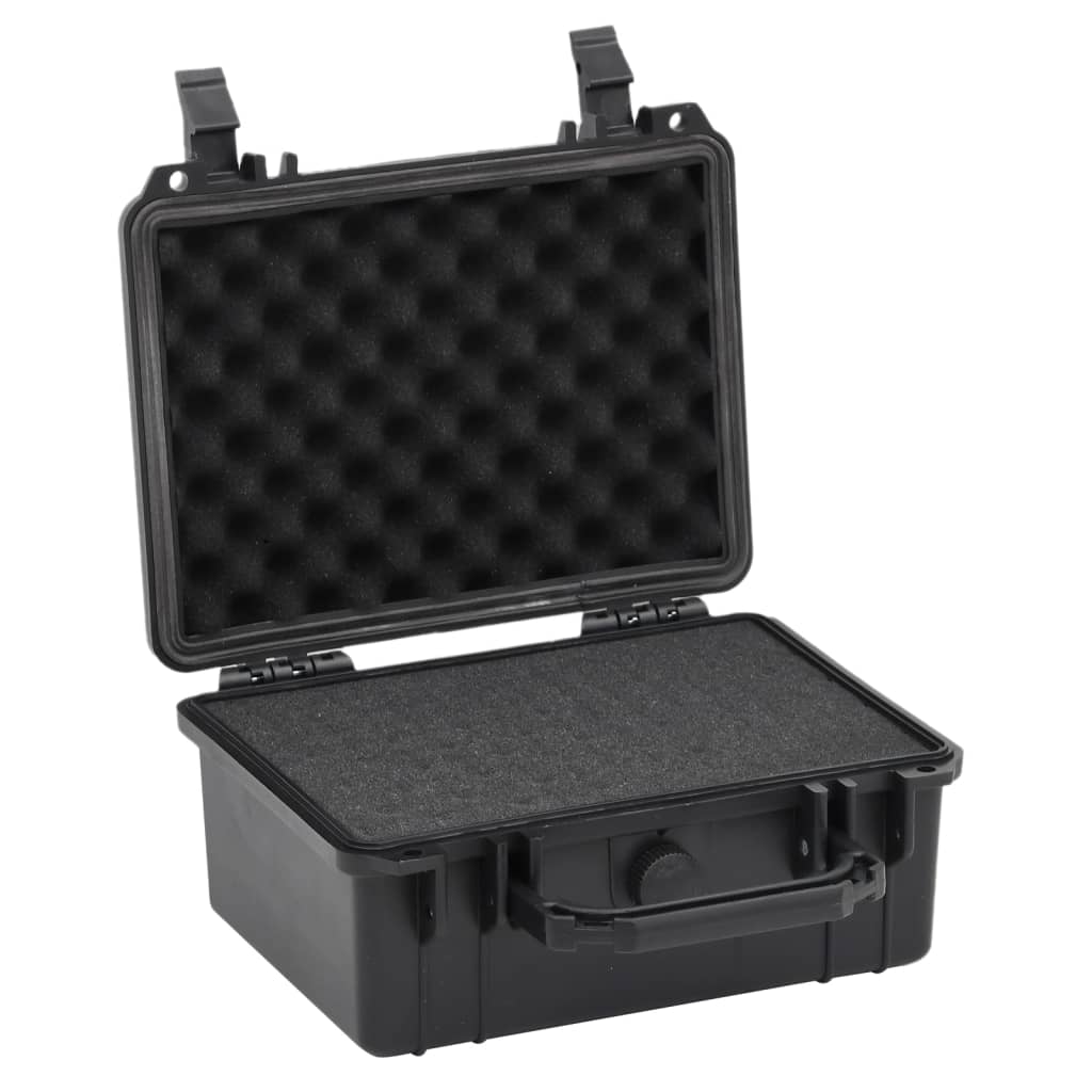 Vidaxl Flightcase prenosni 24x19x11 cm pp črna