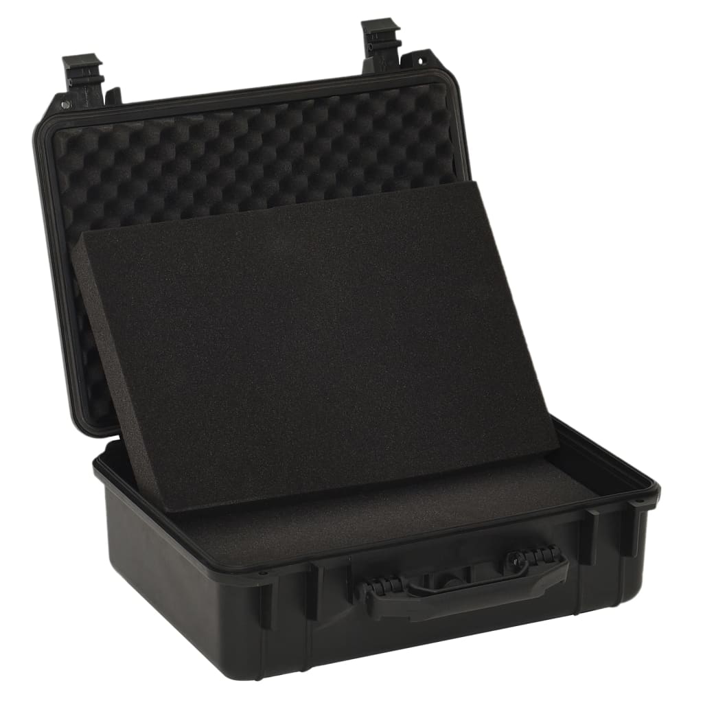 Vidaxl FlightCase Portable 47x36x18 cm pp noir