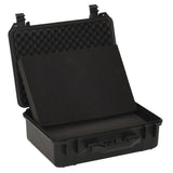 Vidaxl flightcase draagbaar 47x36x18 cm pp zwart