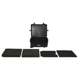 Vidaxl Flightcase on Wheels 58x45x27 cm pp negro