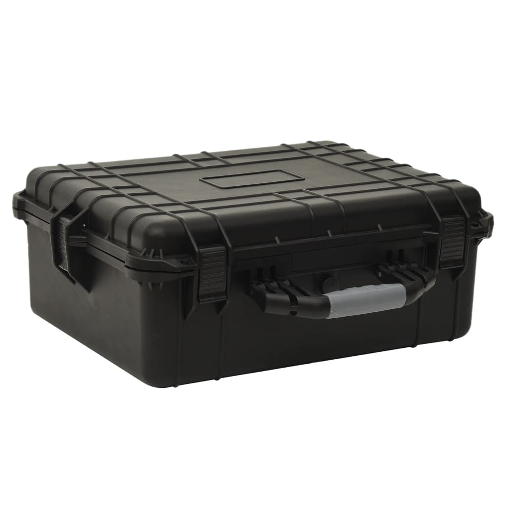 Vidaxl FlightCase portable 55x43x21 cm pp noir