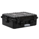 Vidaxl Flightcase Portable 52x40x19 cm pp Black