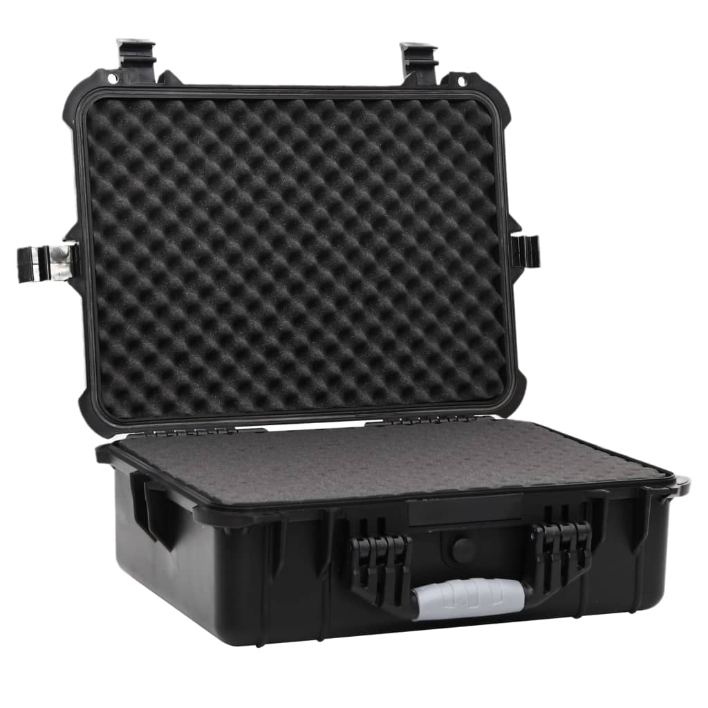 Vidaxl Flightcase Portable 52x40x19 cm pp Black