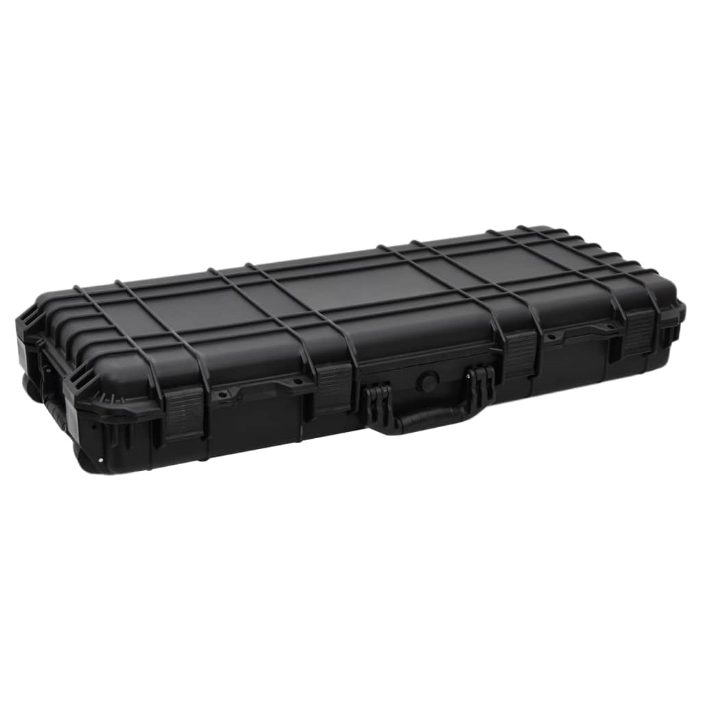 Vidaxl Flightcase on wheels 96x42x16 cm pp black