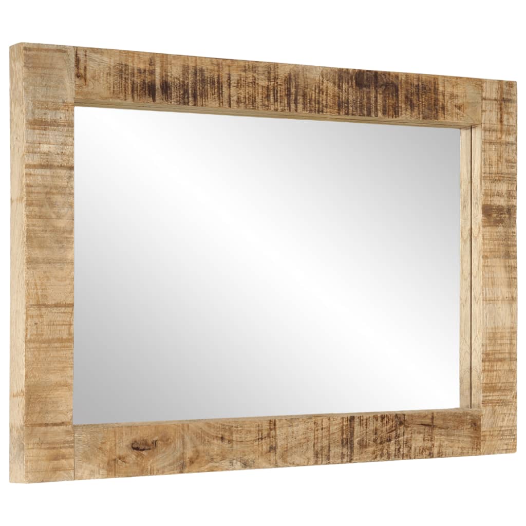 Vidaxl Mirror 70x50 cm Solid mango wood and glass