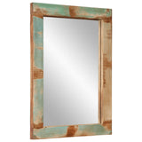 Miroir Vidaxx 70x50 cm bois massif recyclé et verre
