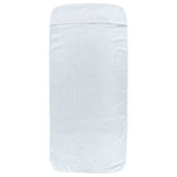 VidaXL serviettes de plage 2 pcs 400 g m² 75x200 cm tissu blanc
