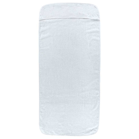 VidaXL serviettes de plage 2 pcs 400 g m² 75x200 cm tissu blanc