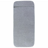 VidaXL serviettes de plage 2 pcs 400 g m² 75x200 cm tissu gris