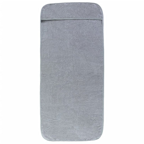 VidaXL serviettes de plage 2 pcs 400 g m² 75x200 cm tissu gris