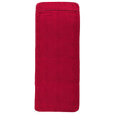 VidaXL serviettes de plage 2 pcs 400 g m² 60x135 cm tissu rouge bordeaux