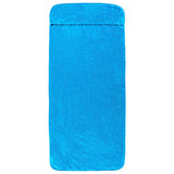 VidaXL serviettes de plage 2 pcs 400 g m² 60x135 cm tissu turquoise
