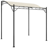 Auvent VidaXL 2x2,3 m 180 g m² tissu et acier crème