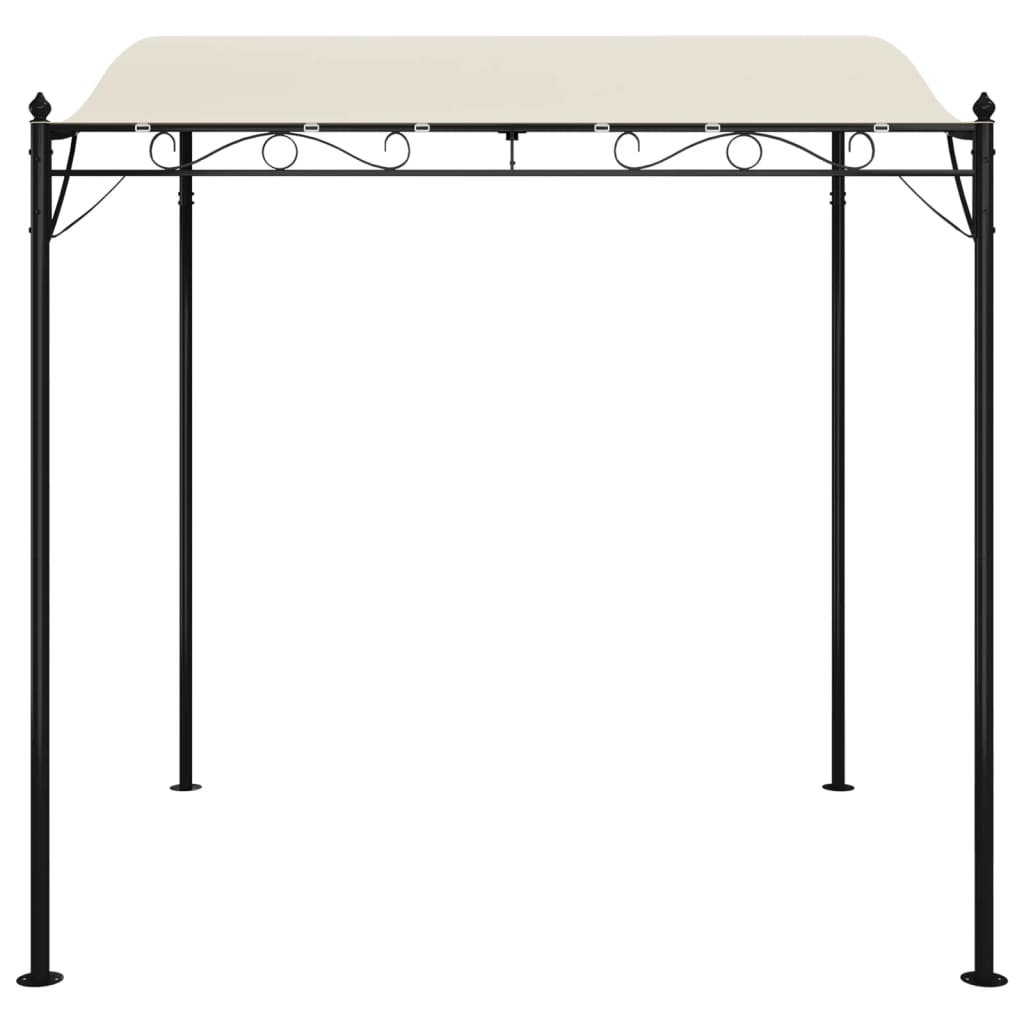 Auvent VidaXL 2x2,3 m 180 g m² tissu et acier crème