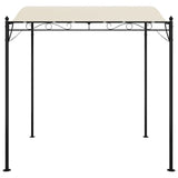 Auvent VidaXL 2x2,3 m 180 g m² tissu et acier crème