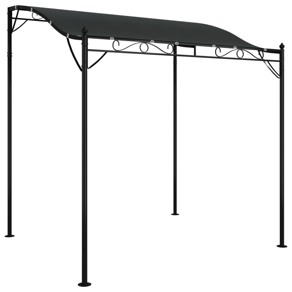 Auvent VidaXL 2x2,3 m 180 g m² tissu et acier anthracite