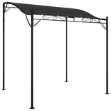 Auvent VidaXL 2x2,3 m 180 g m² tissu et acier anthracite