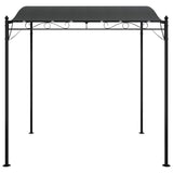 Auvent VidaXL 2x2,3 m 180 g m² tissu et acier anthracite